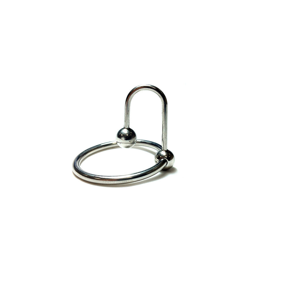 Stainless Steel Sperm Stopper With Ring In Clamshell