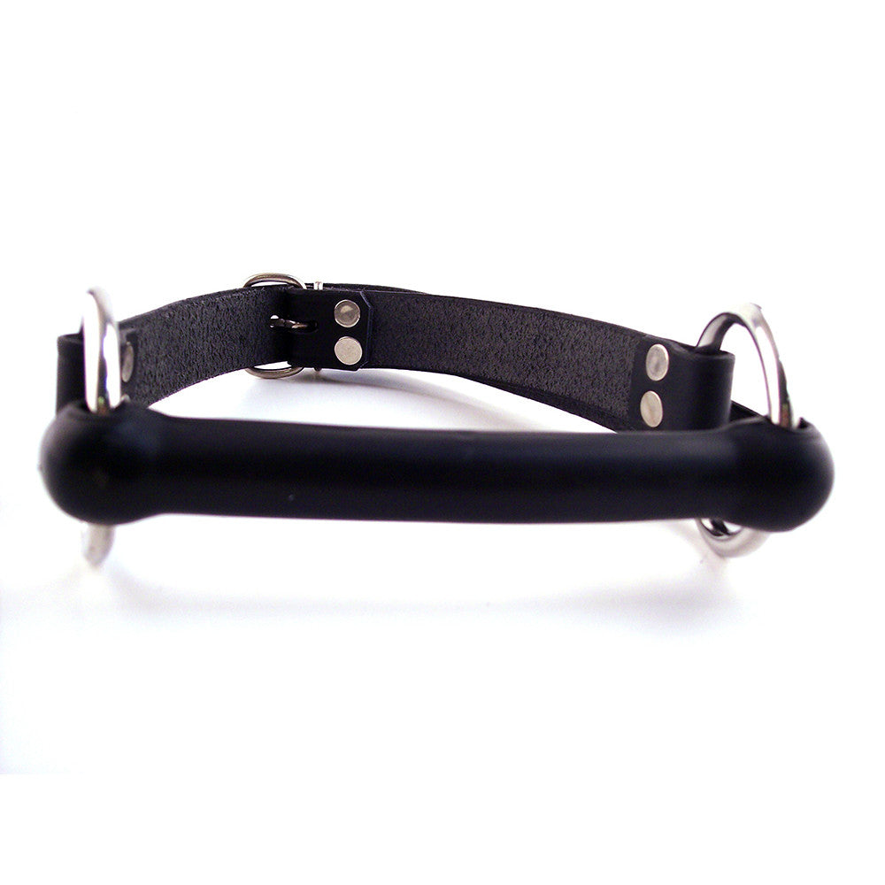 Leather Rubber O Ring Rod Gag