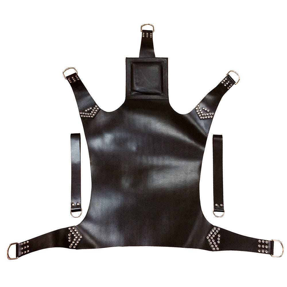Leather 5 Point Sling With Pillow & Foot Sling loops (150-175Kg)