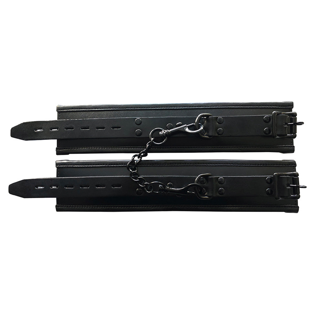 Leather Padded Wrist Cuffs