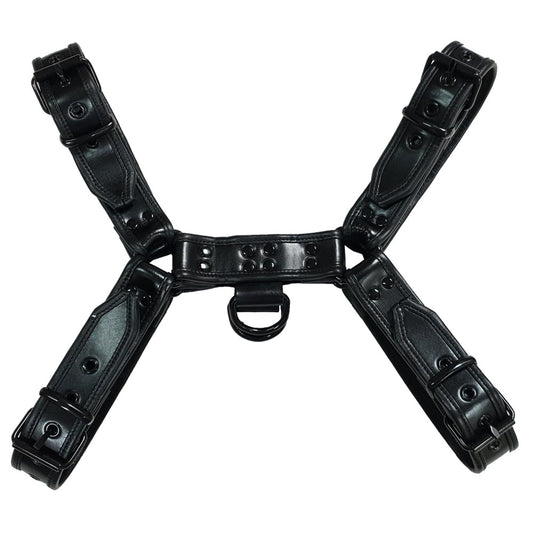 Leather O.T.H Front Harness With Silver Accessories