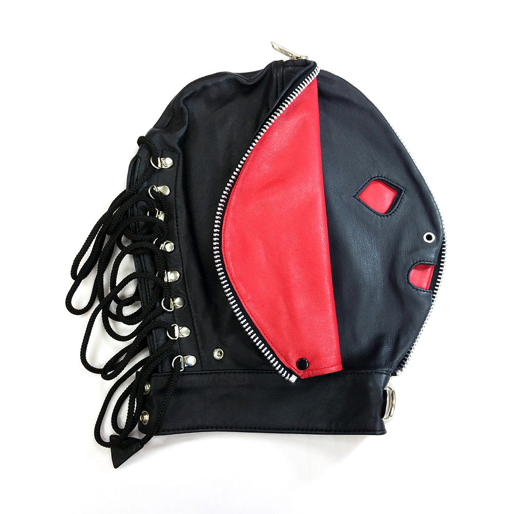Leather Fly Trap Mask