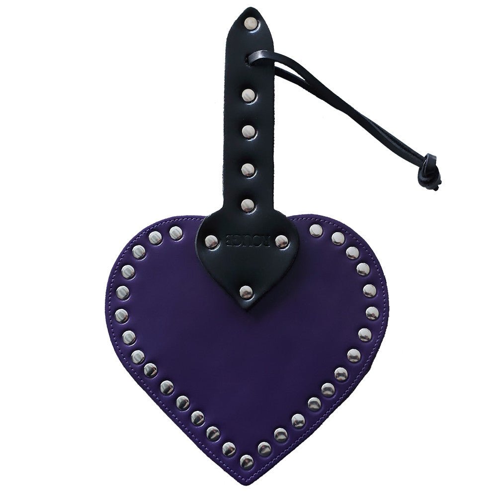 Leather Heart Paddle