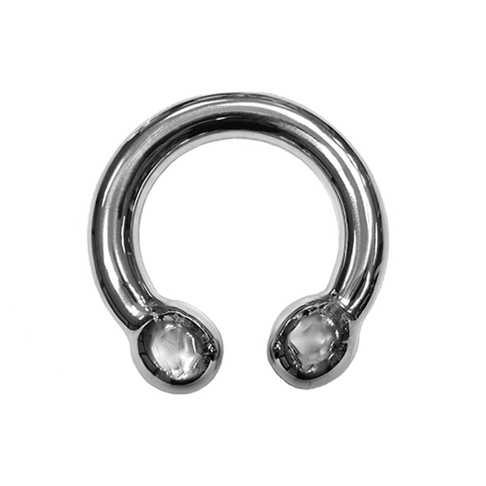 Stainless Steel Horse Shoe Cock Ring (50mm) In Clamshell
