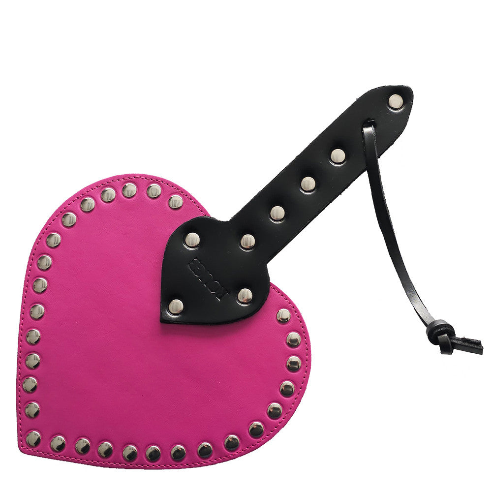 Leather Heart Paddle