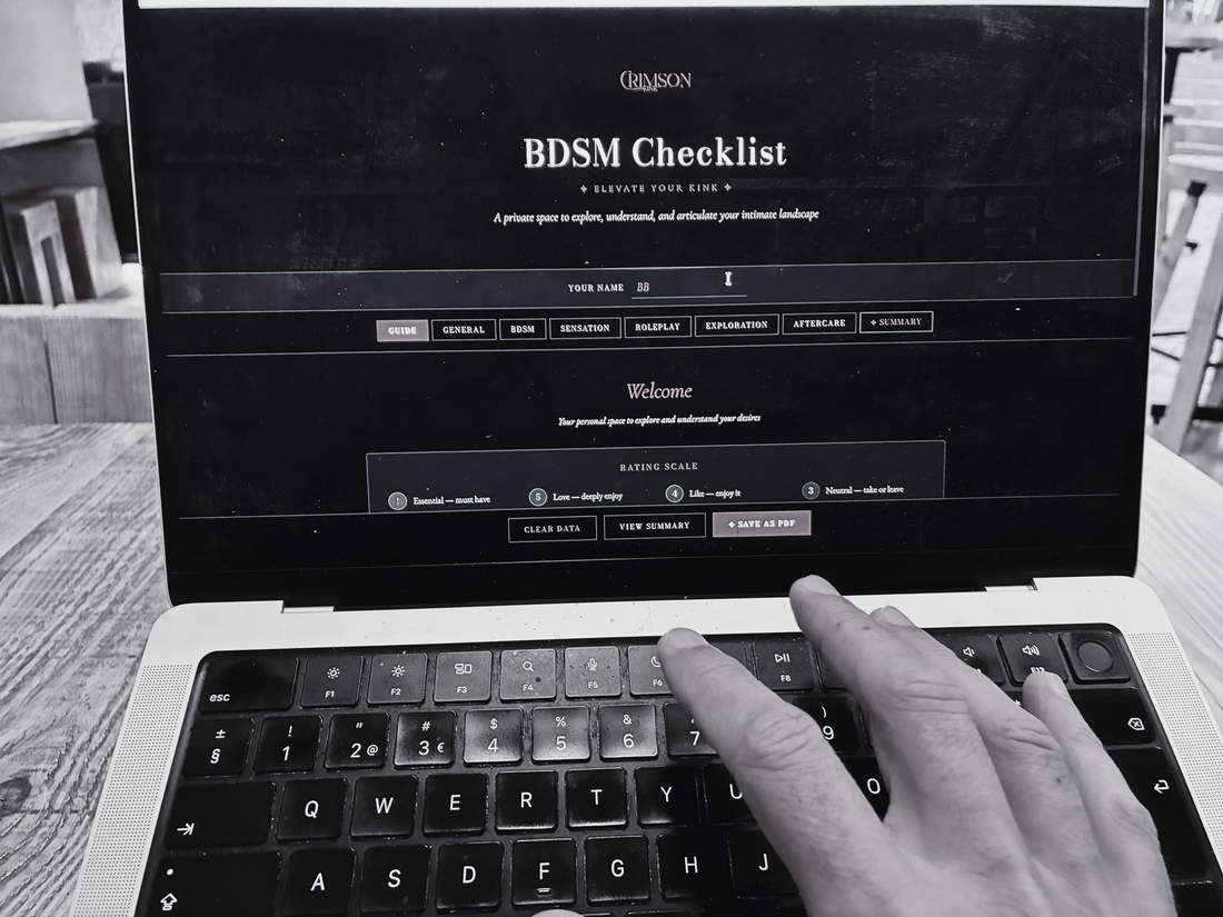 The BDSM Checklist: Why Every Practitioner Needs One