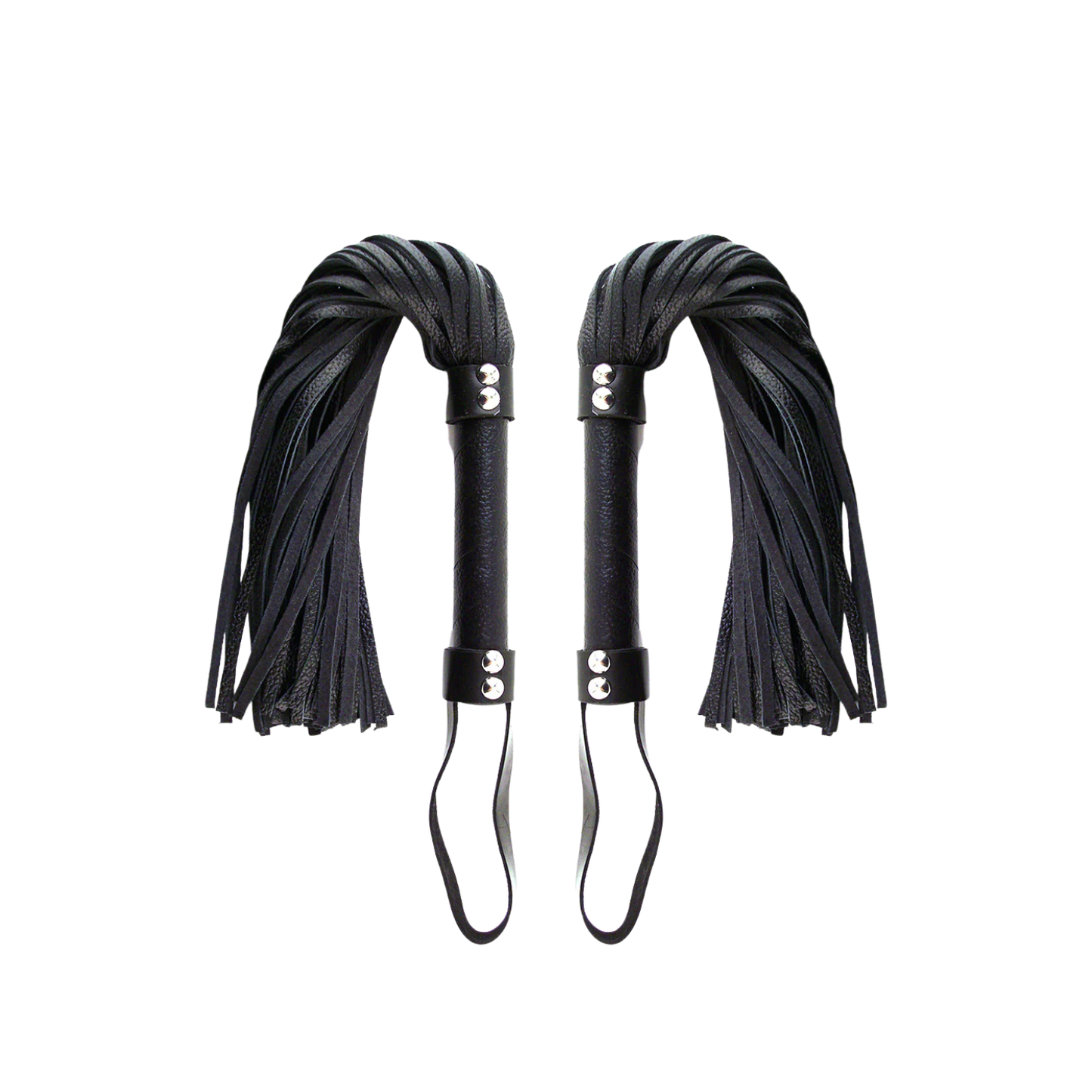 Two Leather Floggers — The Double Impact Bundle