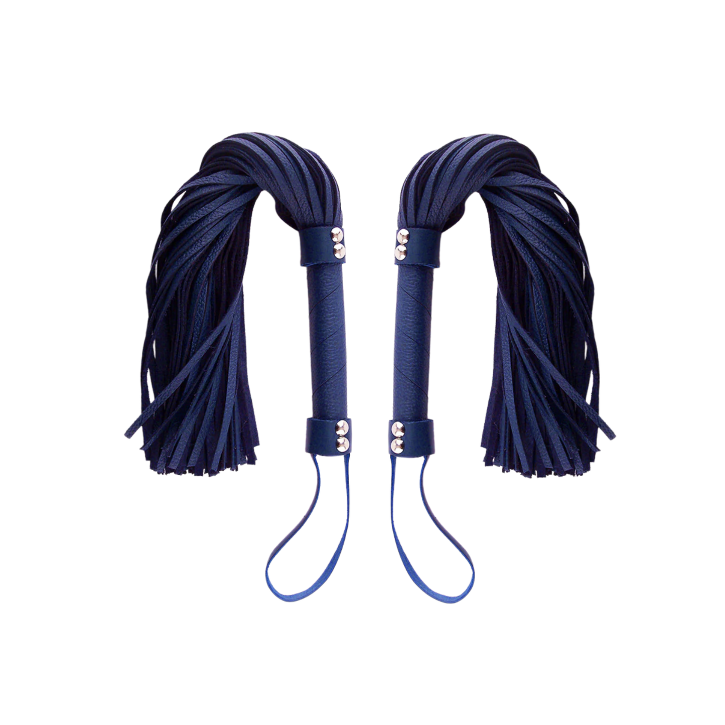 Two Leather Floggers — The Double Impact Bundle