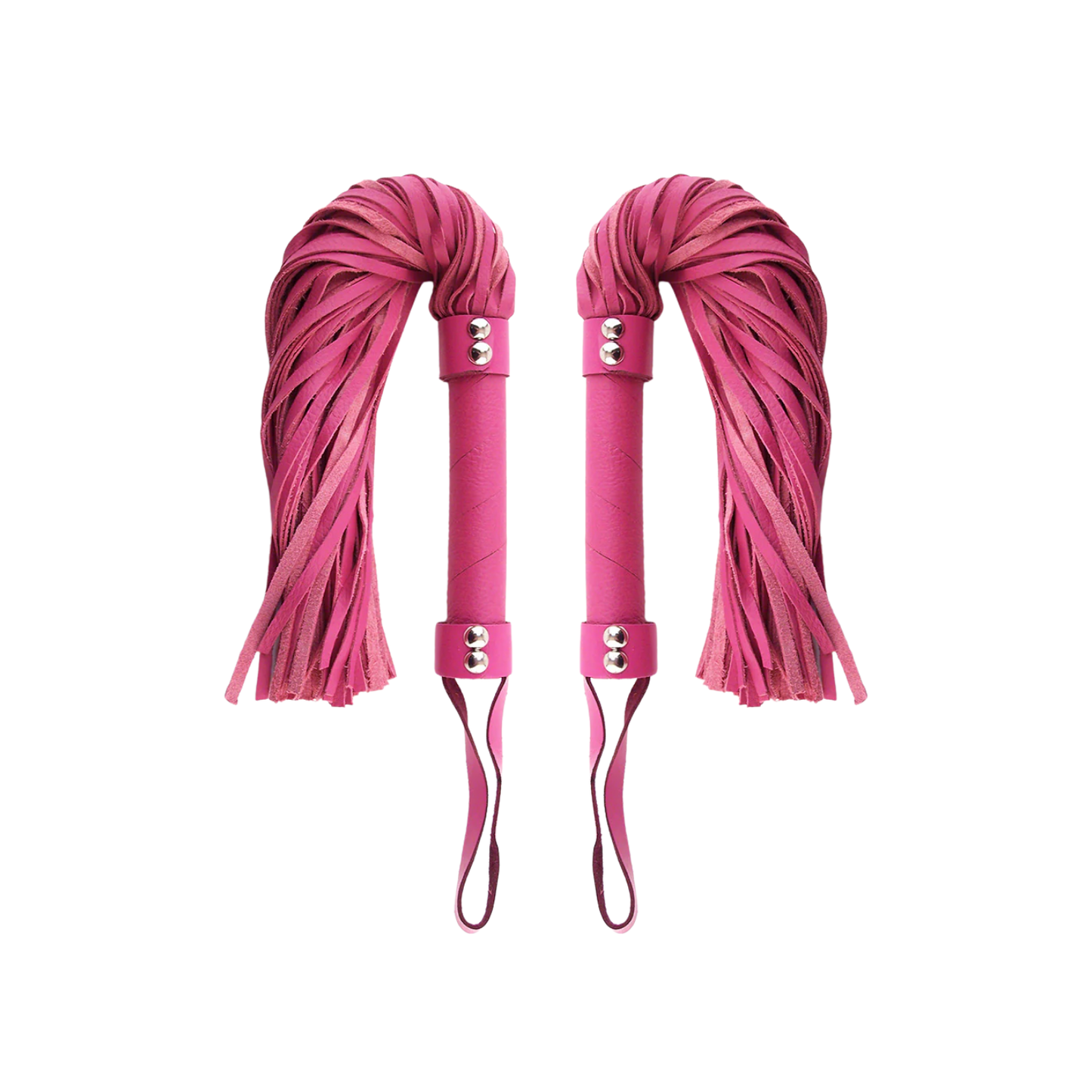 Two Leather Floggers — The Double Impact Bundle