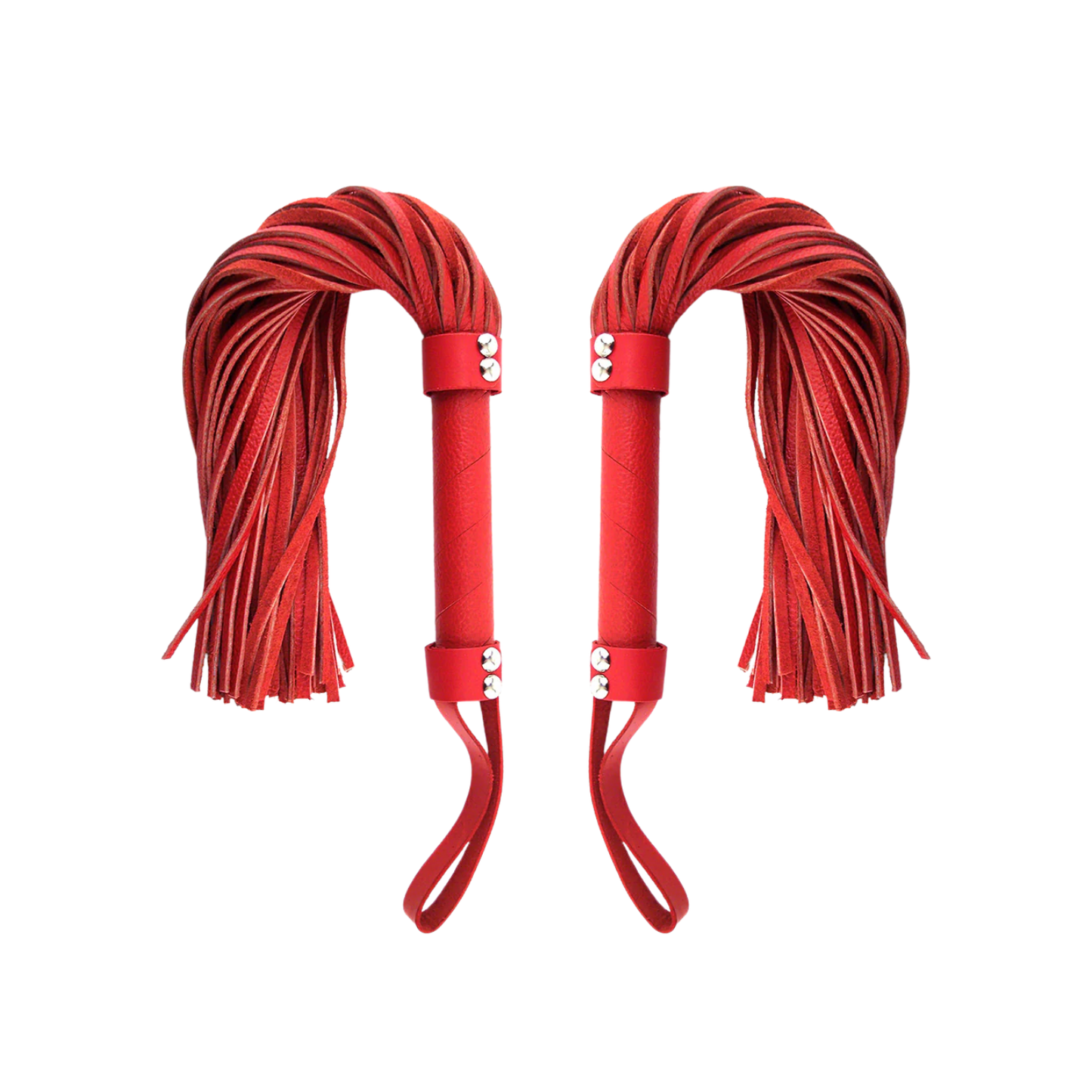 Two Leather Floggers — The Double Impact Bundle