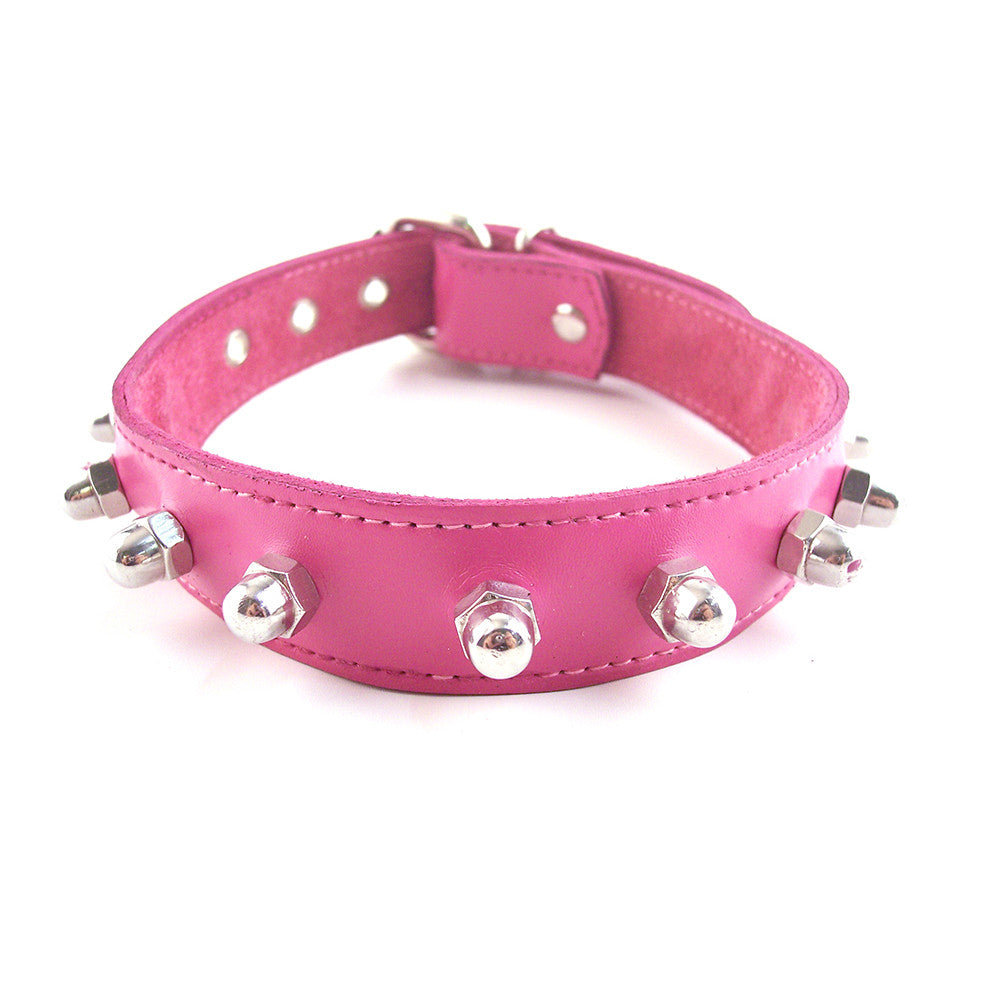 Leather Nut Collar