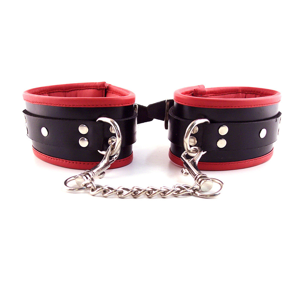 Leather Padded Wrist Cuffs
