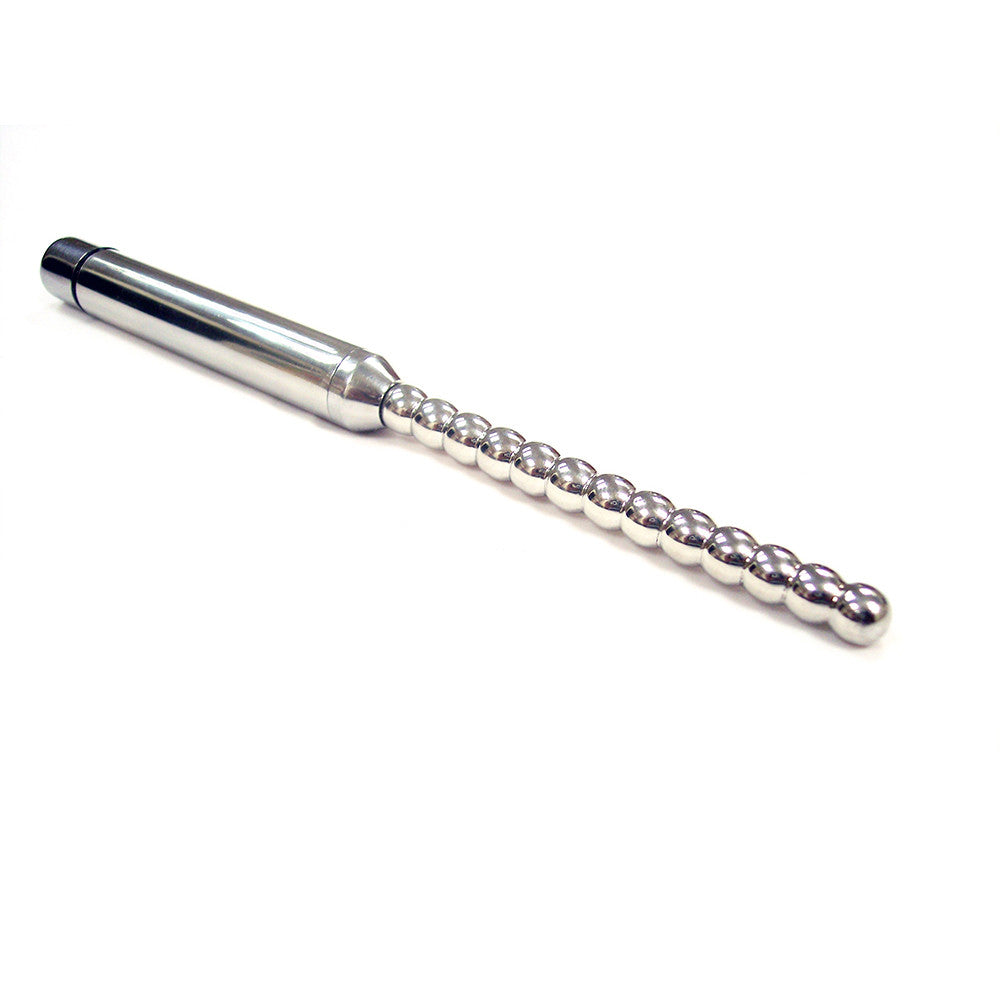Stainless Steel Vibrating Urethral Probe In Clamshell