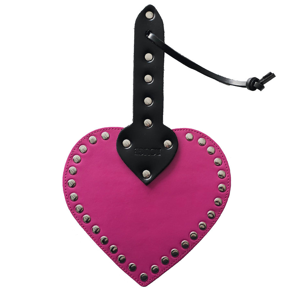 Leather Heart Paddle