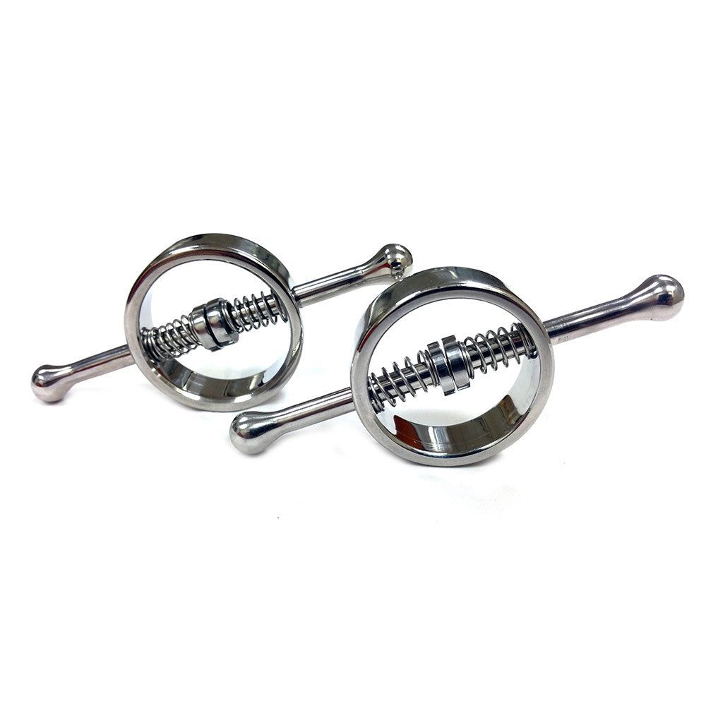 Stainless Steel Nipple Clamps In Clamshell