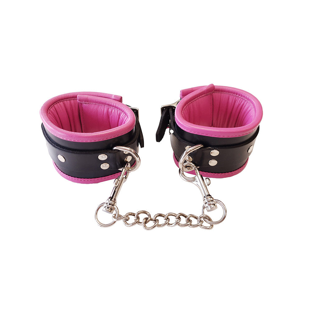Leather Padded Ankle Cuffs