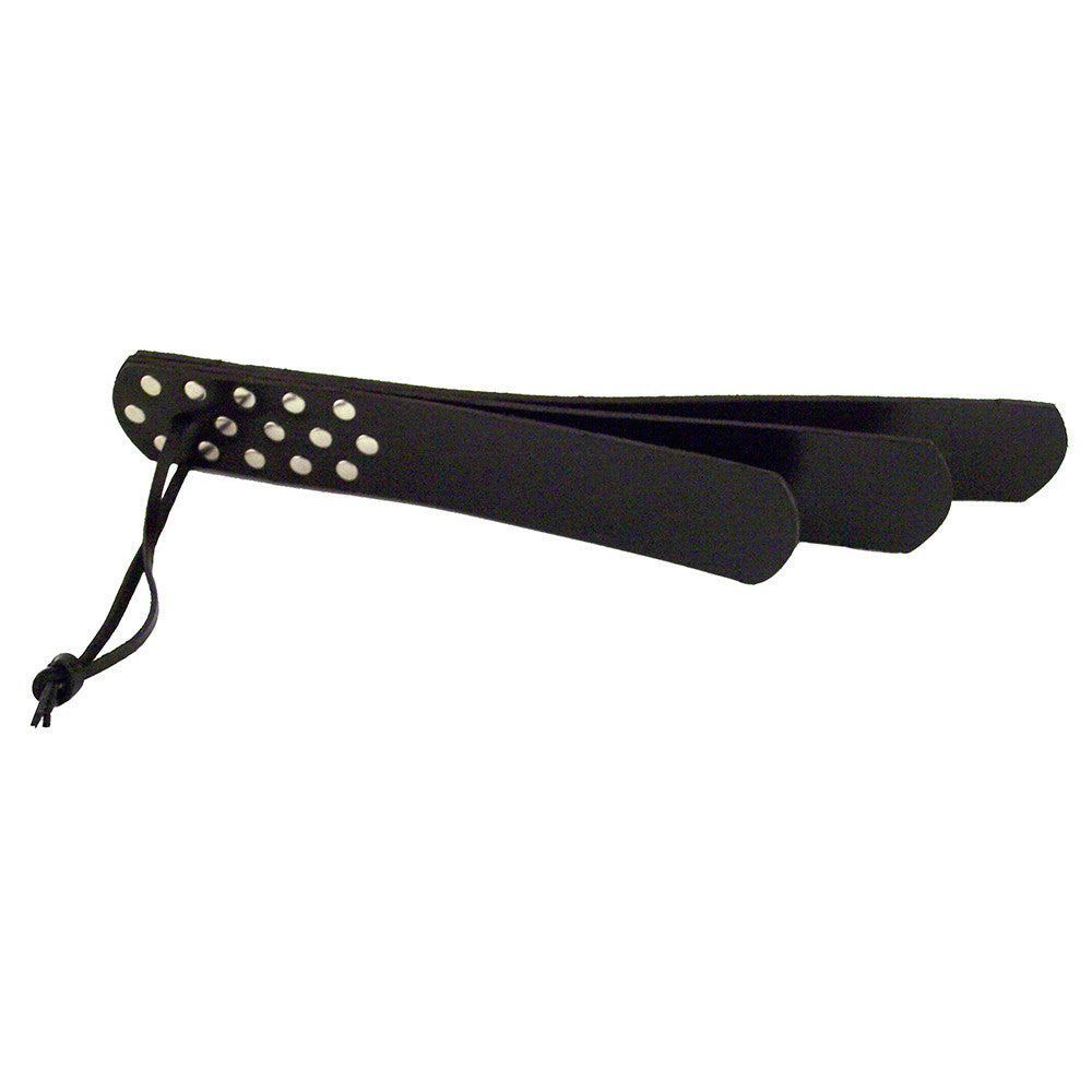 Leather Three Straps Paddle