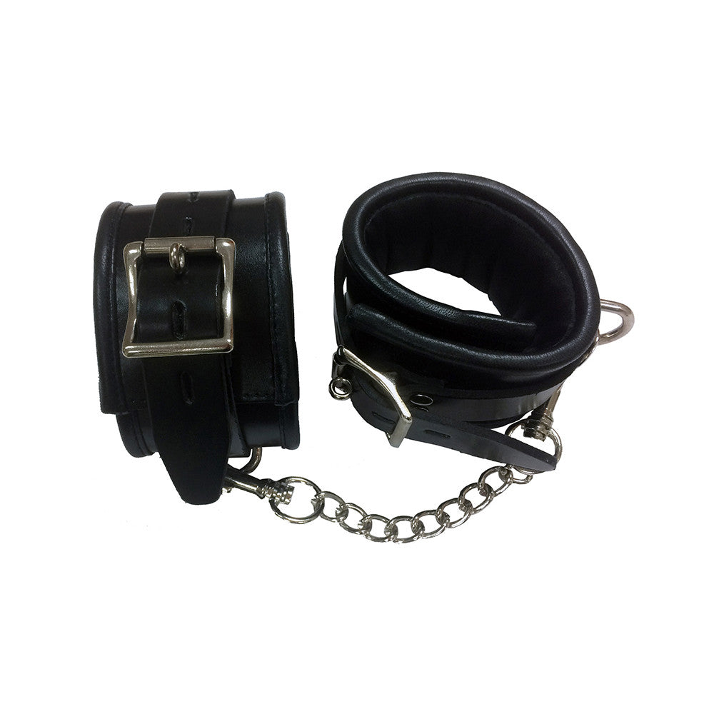 Leather Padded Wrist Cuffs