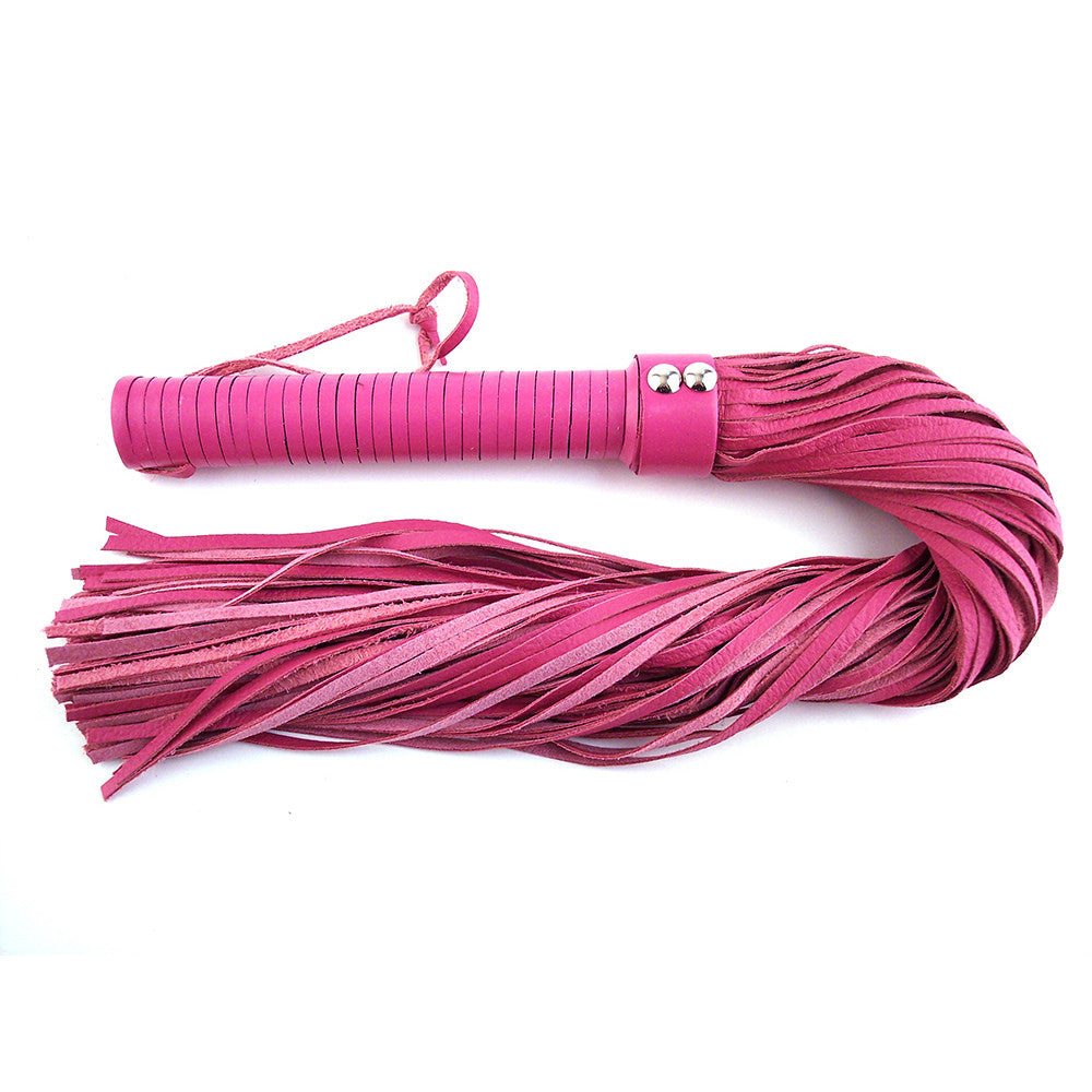 Long Leather Flogger