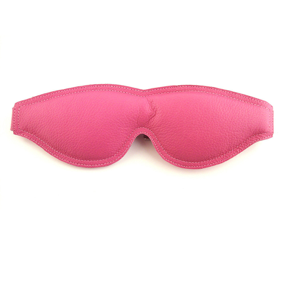Leather Large Padded Blindfold
