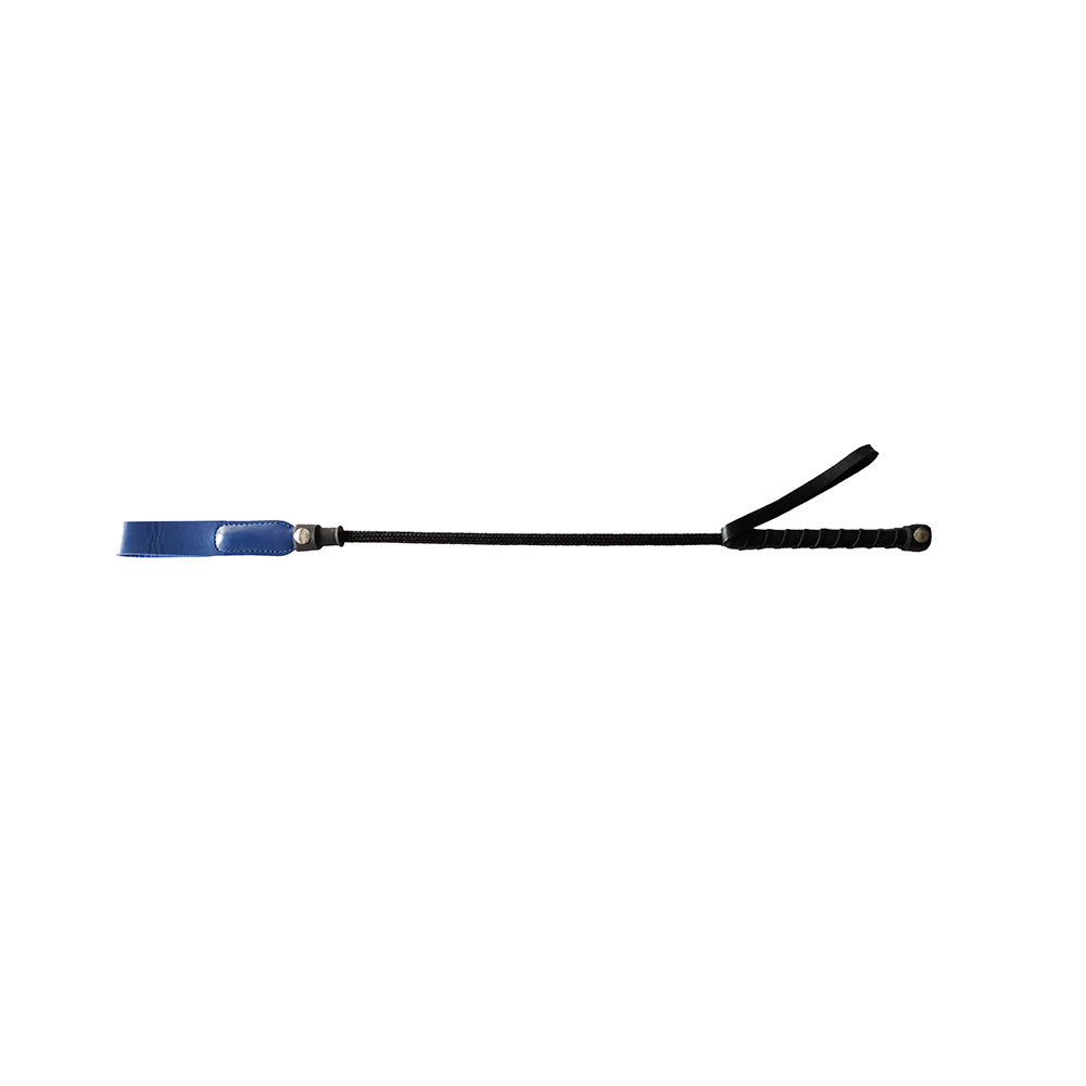 Leather Short Riding Crop Slim Tip 20"