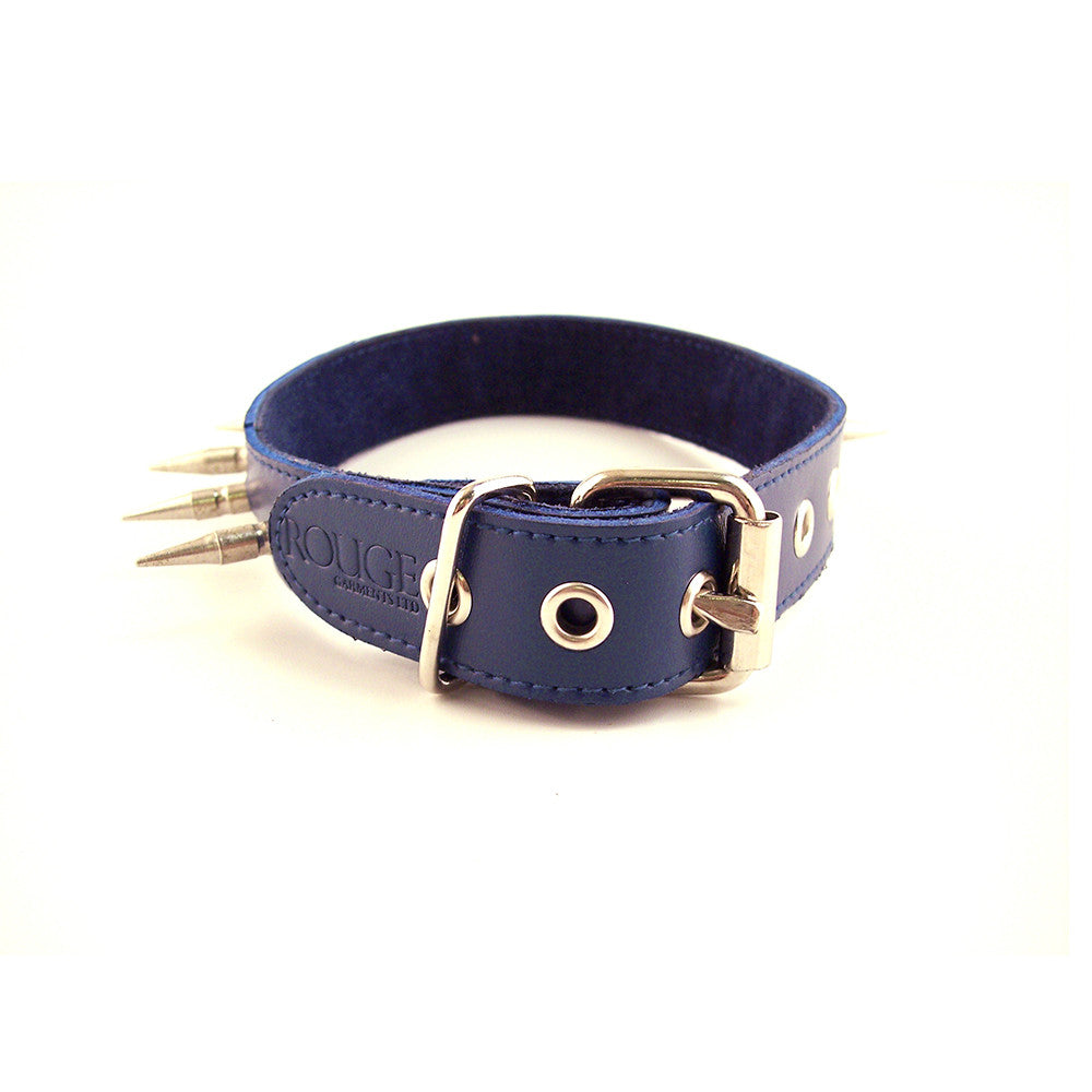 Leather Spiked Collar with 1 inch Spikes