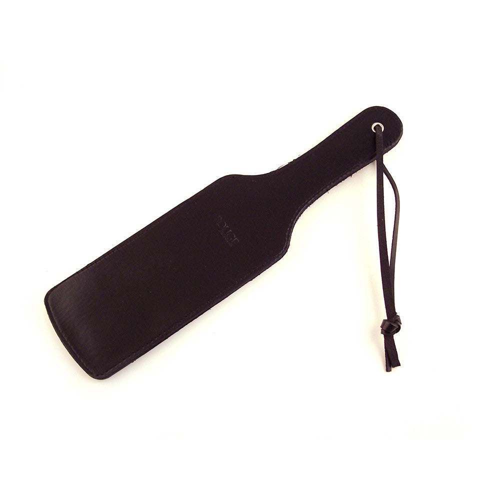 Leather Paddle with Red Padded Heart