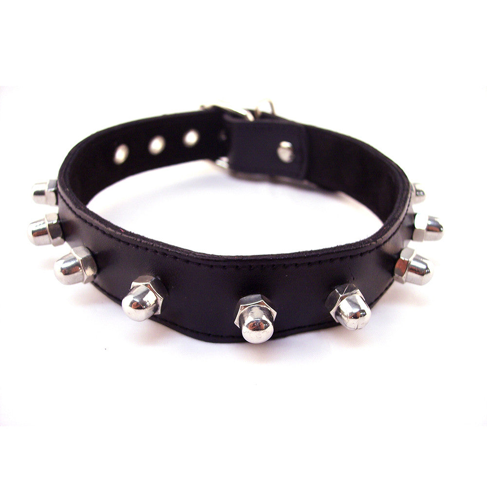 Leather Nut Collar