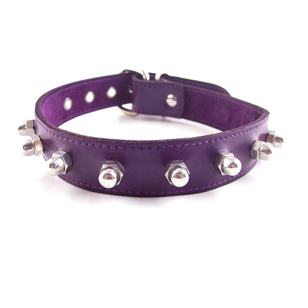 Leather Nut Collar