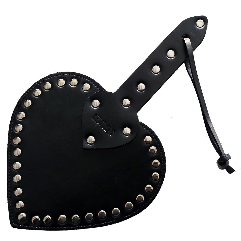 Leather Heart Paddle