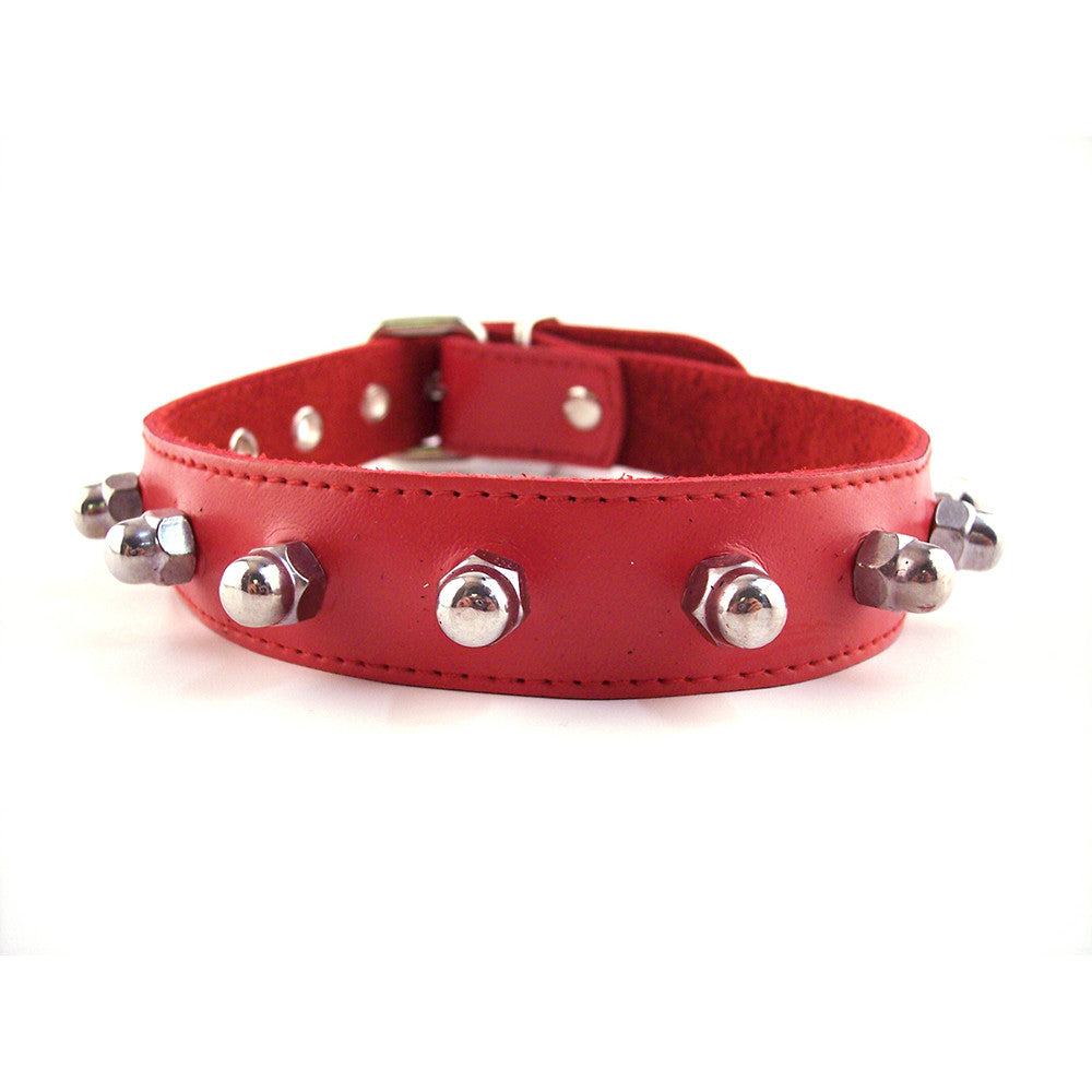 Leather Nut Collar