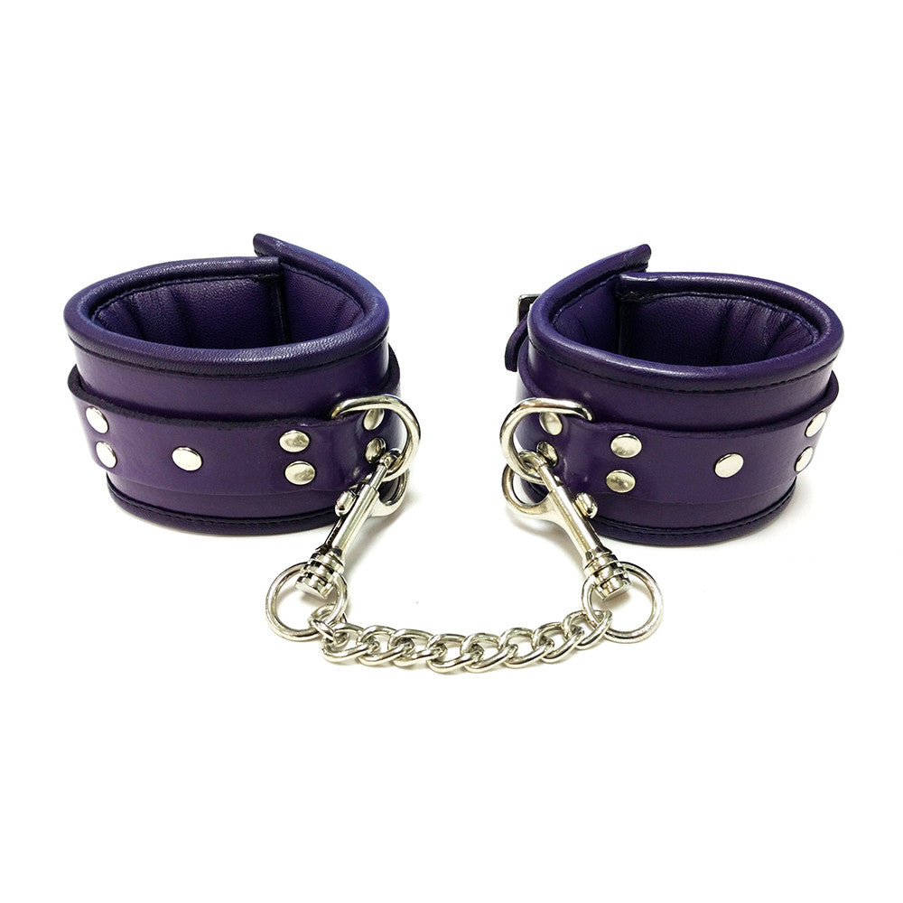Leather Padded Wrist Cuffs