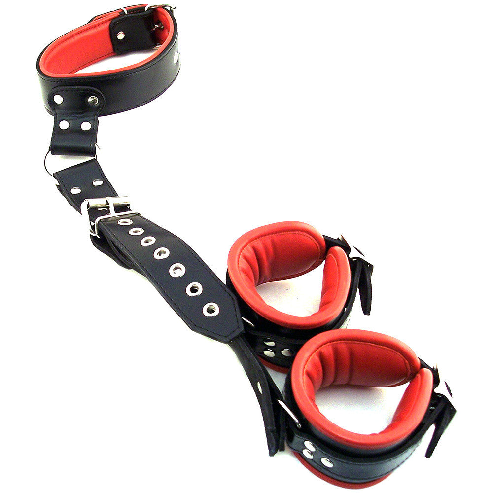 Leather Neck to Wrist Restraint