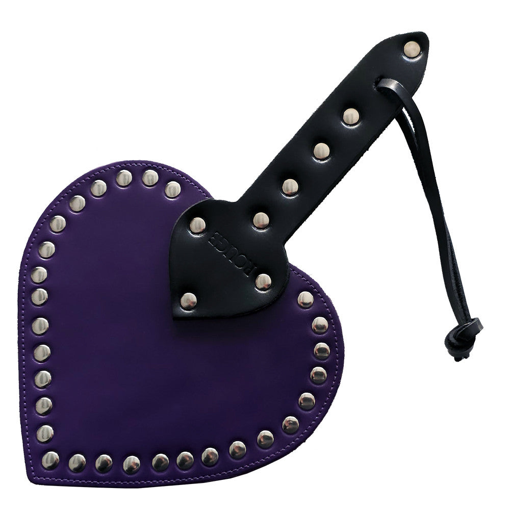 Leather Heart Paddle