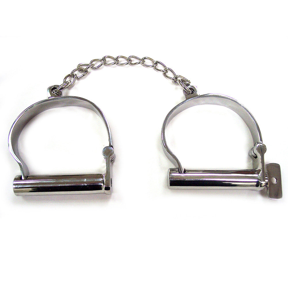 Stainless Steel Ankle Shackles In Case