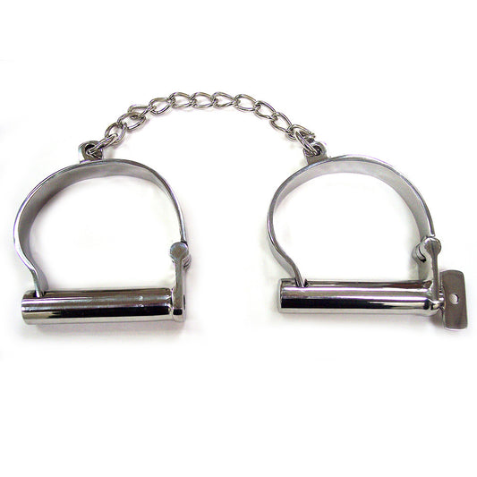 Stainless Steel Ankle Shackles In Case