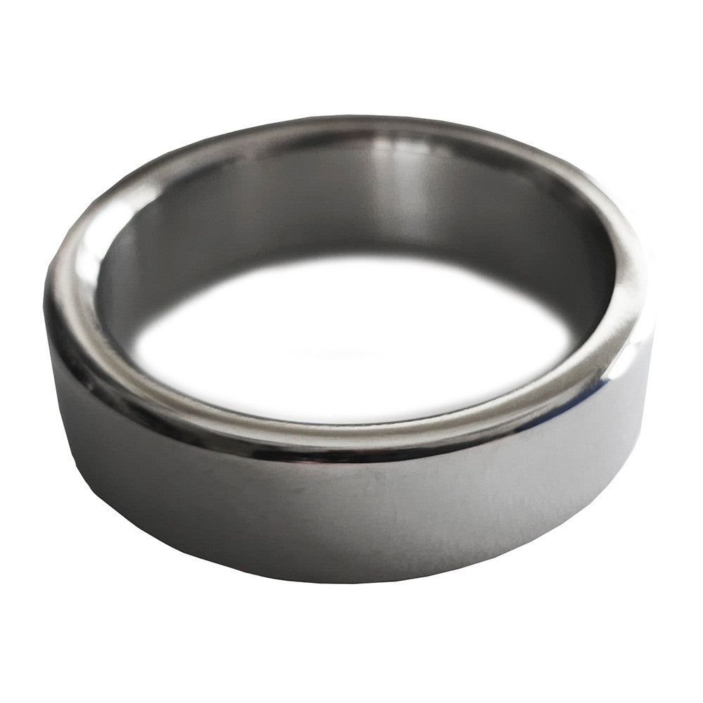Stainless Steel Plain Cock Ring 15mm Thick In Clamshell