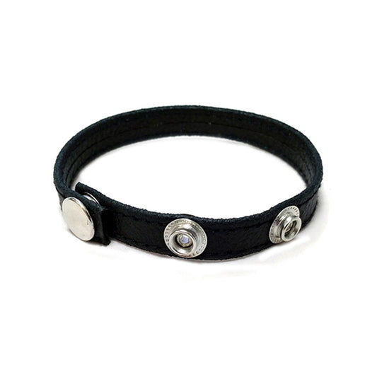 Leather Narrow Cock Strap In Clamshell