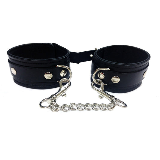 Leather Ankle Cuffs