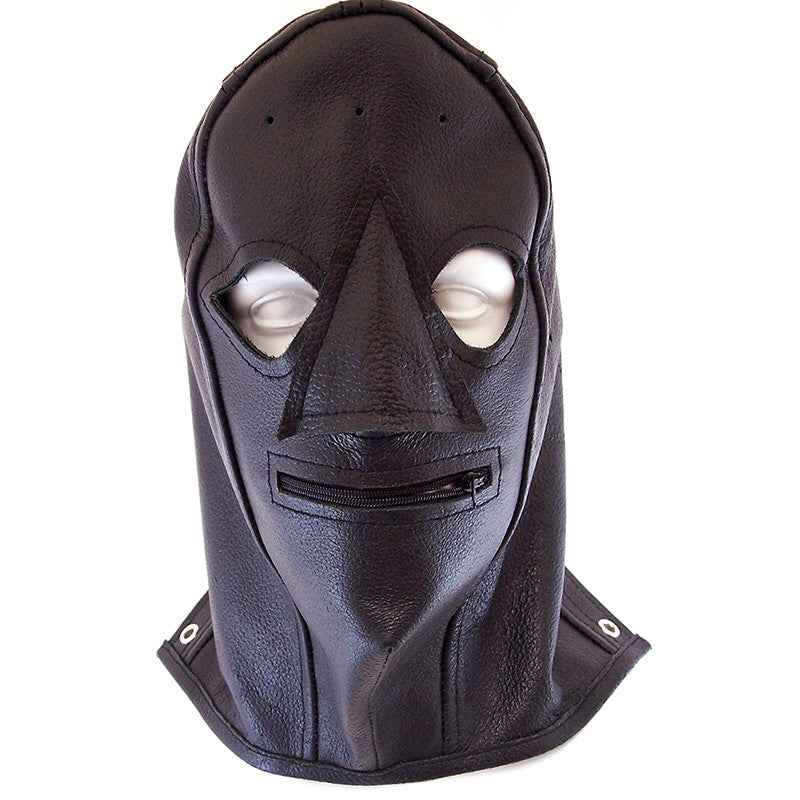 Leather Zip Mask