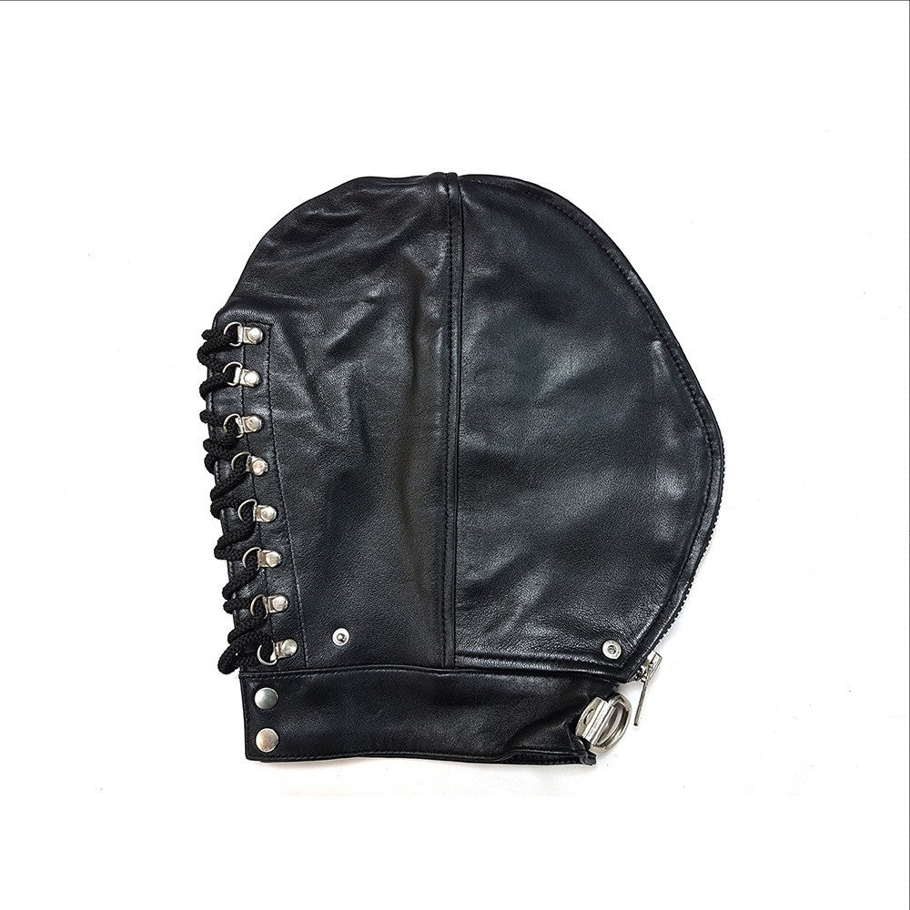 Leather Fly Trap Mask