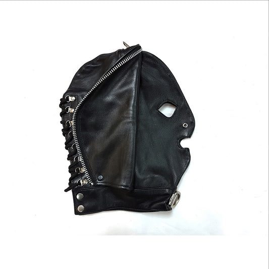 Leather Fly Trap Mask