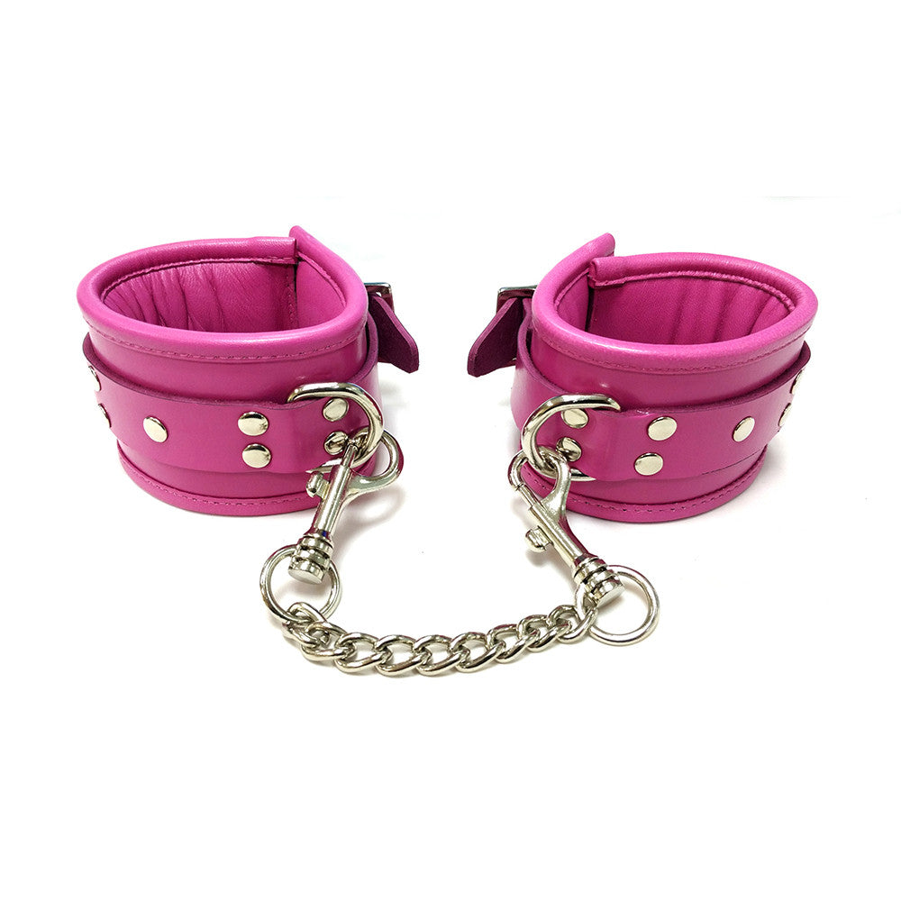 Leather Padded Ankle Cuffs