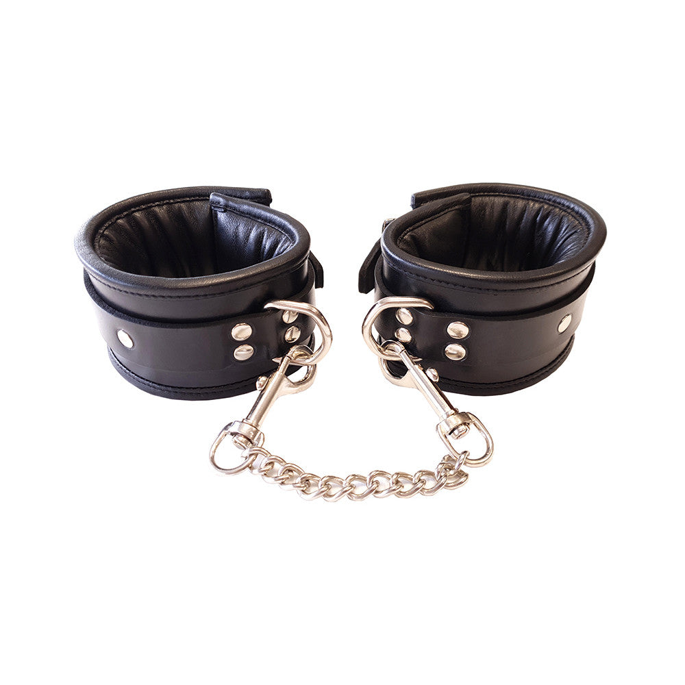 Leather Padded Wrist Cuffs