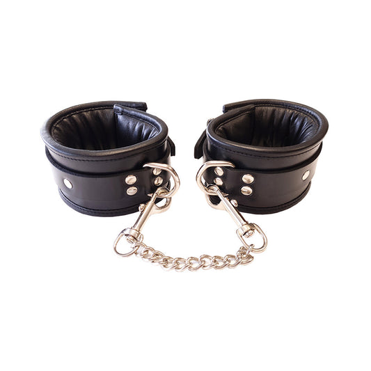 Leather Padded Wrist Cuffs