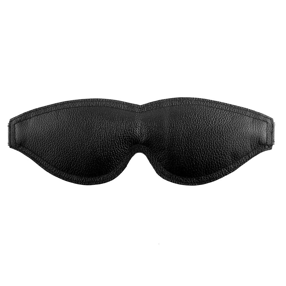 Leather Large Padded Blindfold